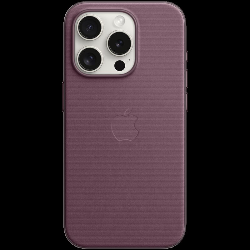 iPhone 15 Pro FineWoven Case with MagSafe – Mulberry,Model A3134