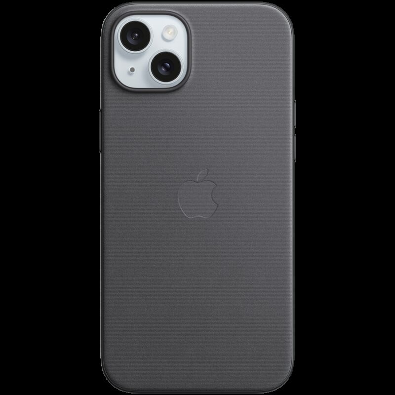 iPhone 15 Plus FineWoven Case with MagSafe – Black,Model A3133