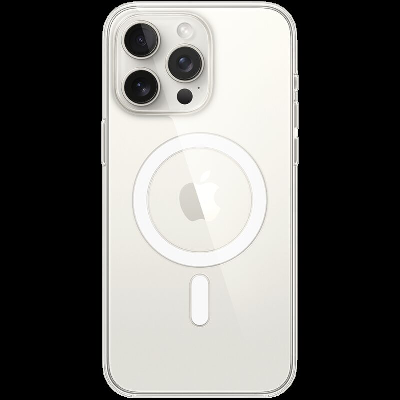 iPhone 15 Pro Max Clear Case with MagSafe,Model A3130