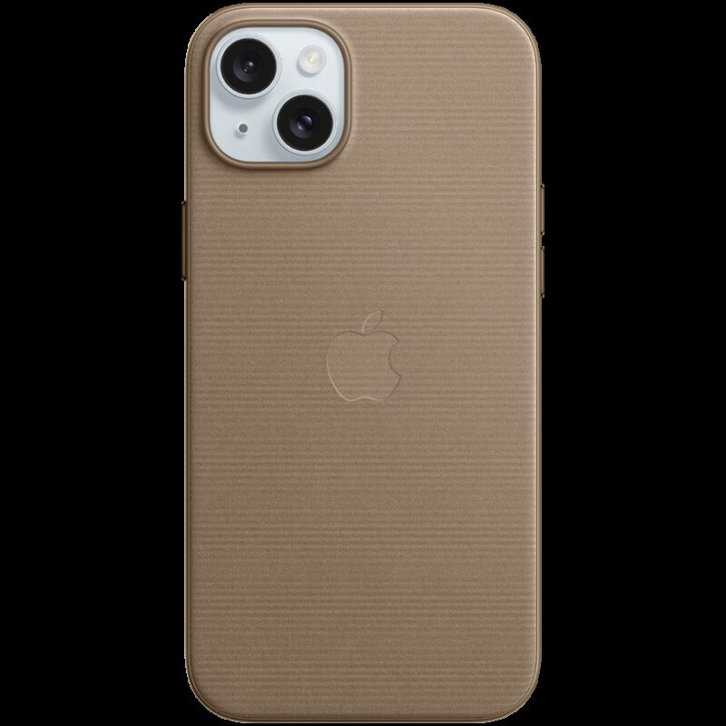 iPhone 15 Plus FineWoven Case with MagSafe – Taupe,Model A3133