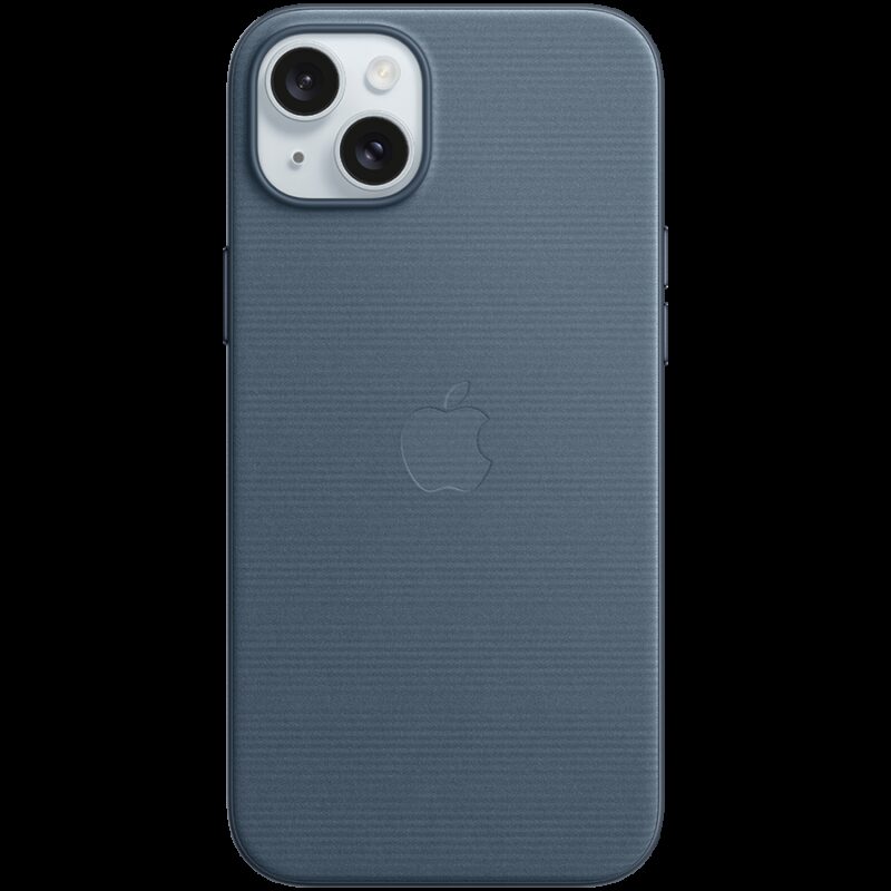 iPhone 15 Plus FineWoven Case with MagSafe – Pacific Blue,Model A3133