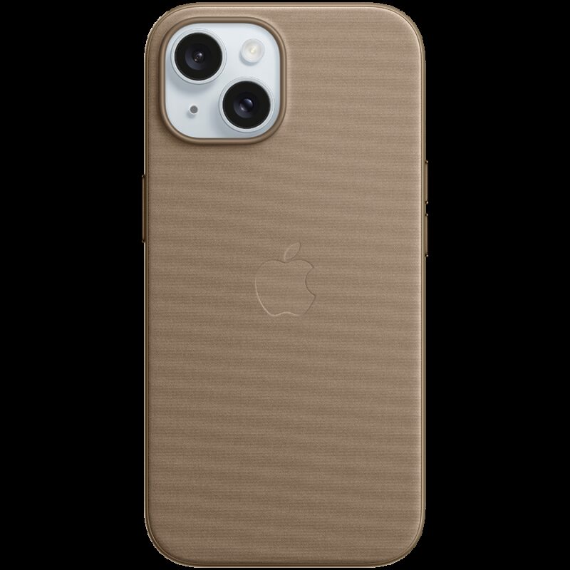 iPhone 15 FineWoven Case with MagSafe – Taupe,Model A3132
