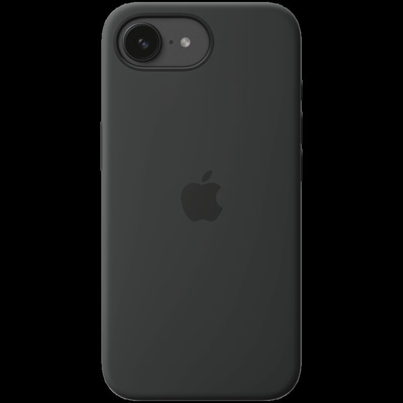 iPhone 16e Silicone Case – Black