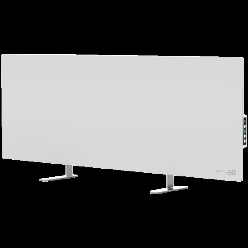 AENO Premium Eco Smart Heater, 700W, Tempered glass, Infrared+convection heating type, Led display Plug type: SOUTH AFRICA (M type), WHITEManufacturer: AENO