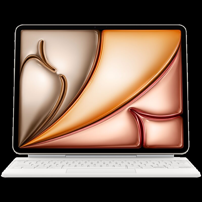 Magic Keyboard for iPad Air 13-inch (M3) – International English – White,Model A3340