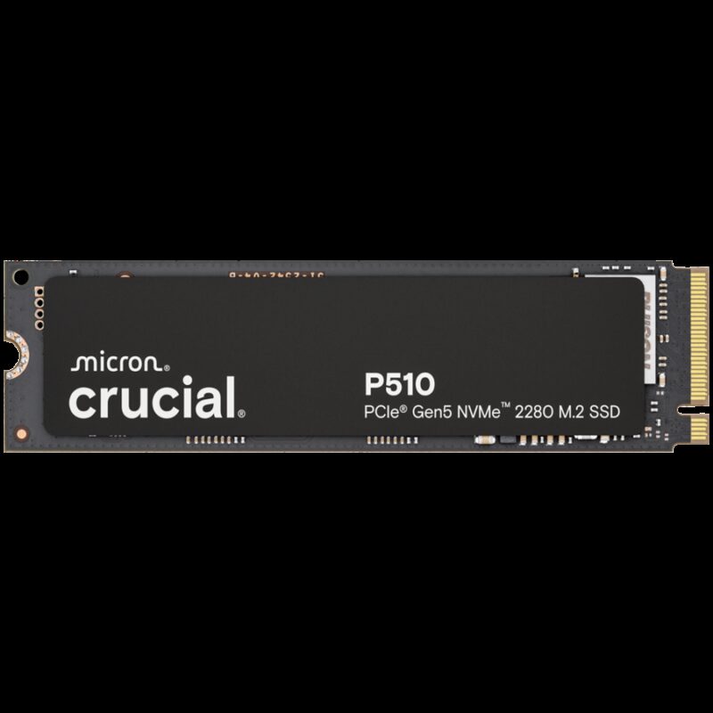 Crucial P510 2TB PCle Gen5 NVMe 2280 M.2 SSD