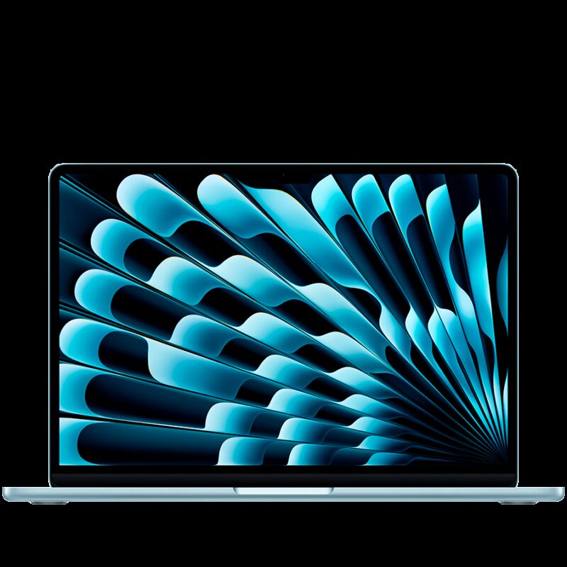 13-inch MacBook Air: Apple M4 chip with 10-core CPU and 10-core GPU, 16GB, 512GB SSD – Sky Blue,Model A3240