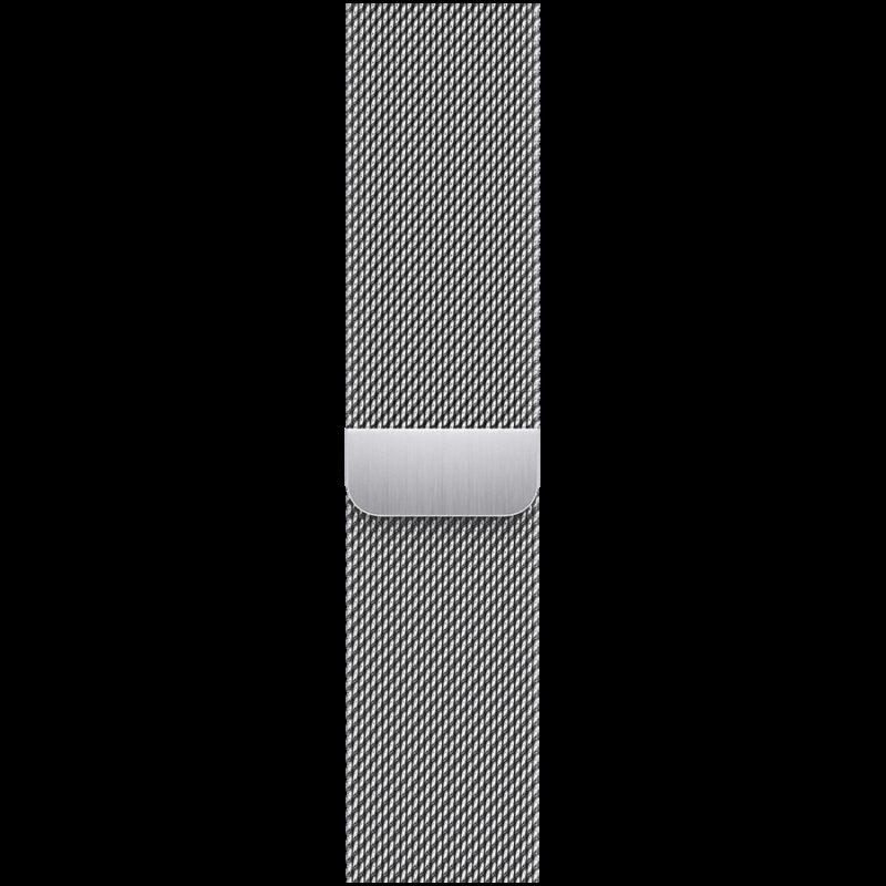 41mm Silver Milanese Loop