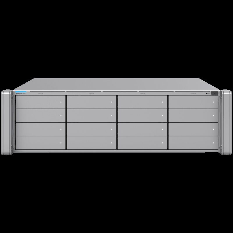 Ubiquiti 3U NVR with (16) 2.5/3.5” drive bays, supporting up to (70) 4K cameras or (210) Full HD cameras