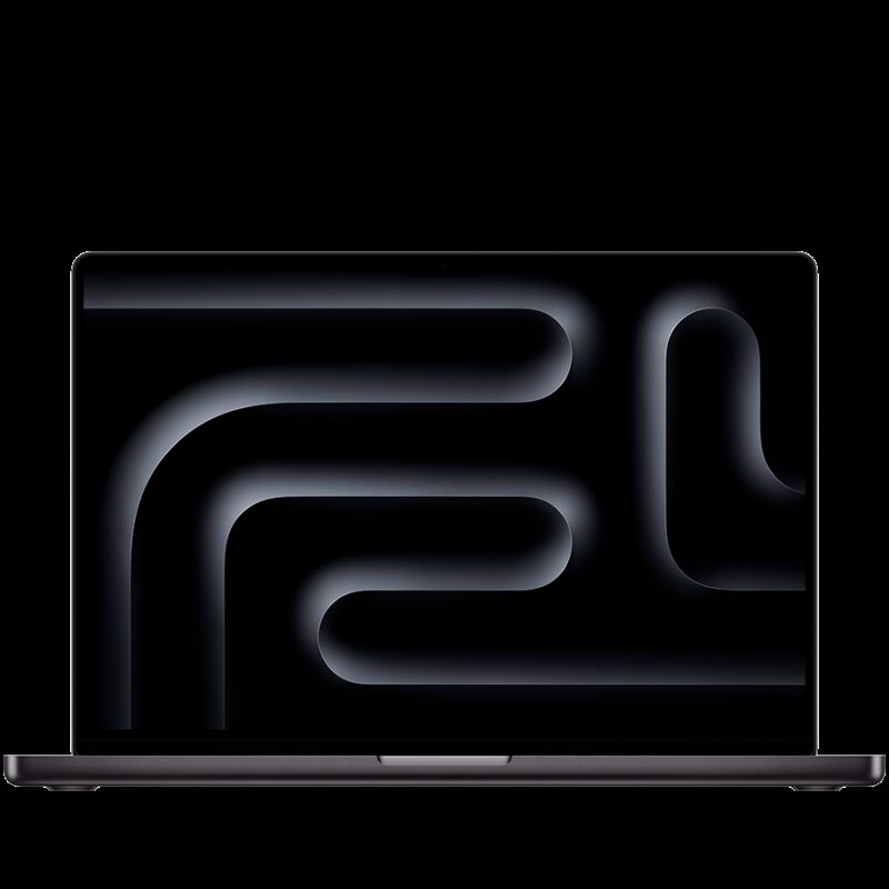 MacBook Pro 16-inch, Space Black, Model A3403, M4 Pro with 14C CPU 20C GPU, 48GB unified memory, 140W USB-C Power Adapter, 512GB SSD storage, 3x TB5, HDMI, SDXC, MagSafe 3, Touch ID, Standard display finish, Force Touch Trackpad, Keyboard US English