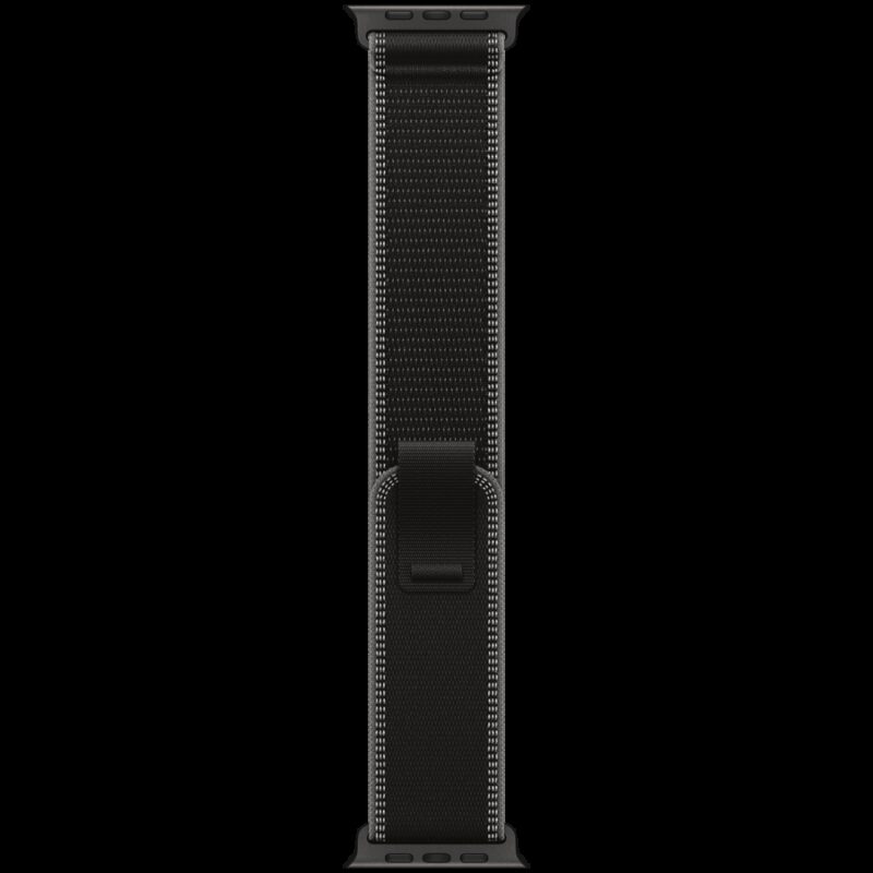 49mm Black/Charcoal Trail Loop – S/M – Black Titanium Finish