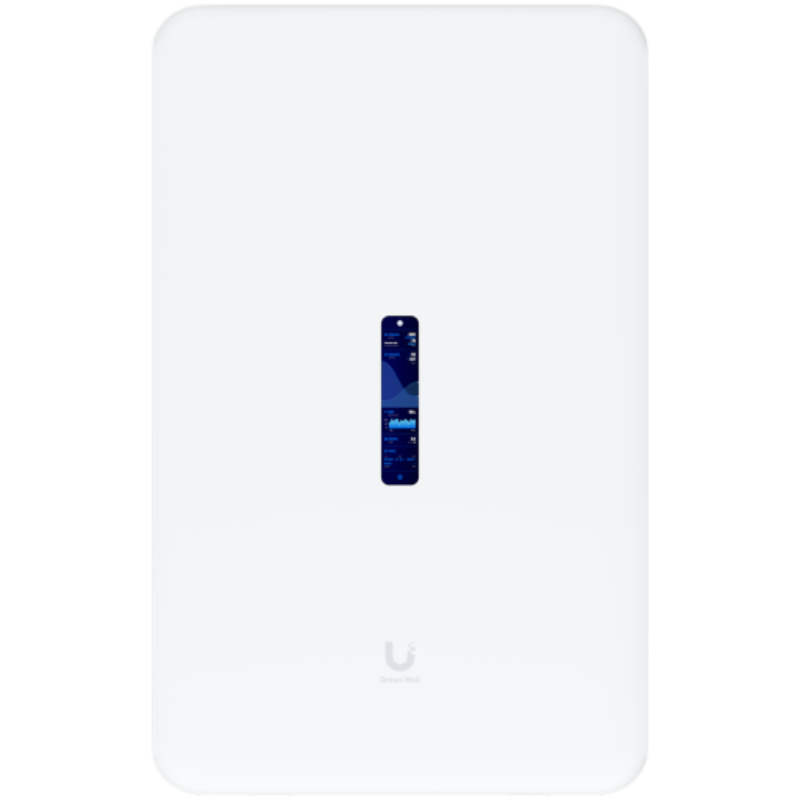 Ubiquiti UDW Dream Wall all-in-one internet gateway, WiFi access point, UniFi Console with an abundance of PoE ports, Integrated Enterprise WiFi6 (4×4 MIMO), 3.5+ Gbps routing, 1) 10G SFP+, (17) GbE RJ45 LAN ports including (4) PoE++, (4) PoE+