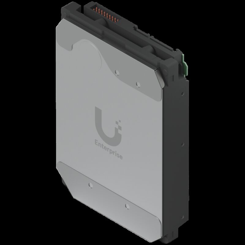 Ubiquiti UACC-HDD-E-24TB Enterprise-grade 3.5″ SATA hard drive ideal for storage-intensive UniFi camera security and NAS systems