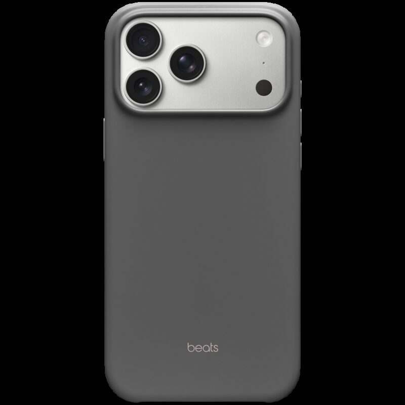 Beats iPhone 17 Pro Max Case with MagSafe and Camera Control – Granite Gray,Model A3508