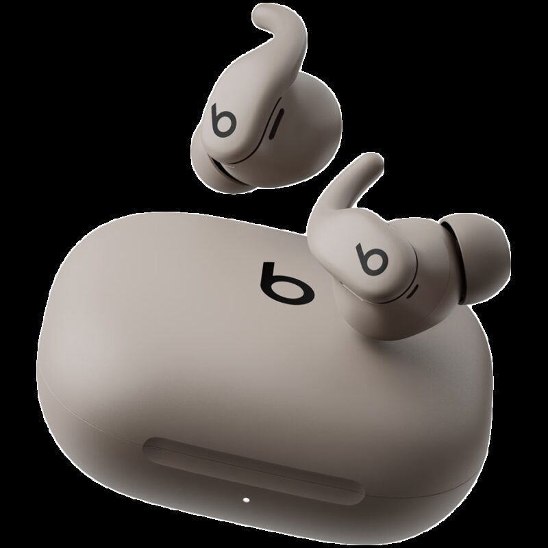 Powerbeats Fit – Wireless Noise-Cancelling Workout Earbuds with Ultimate Secure Fit – Gravel Grey,Model A3477 A3476 A3479