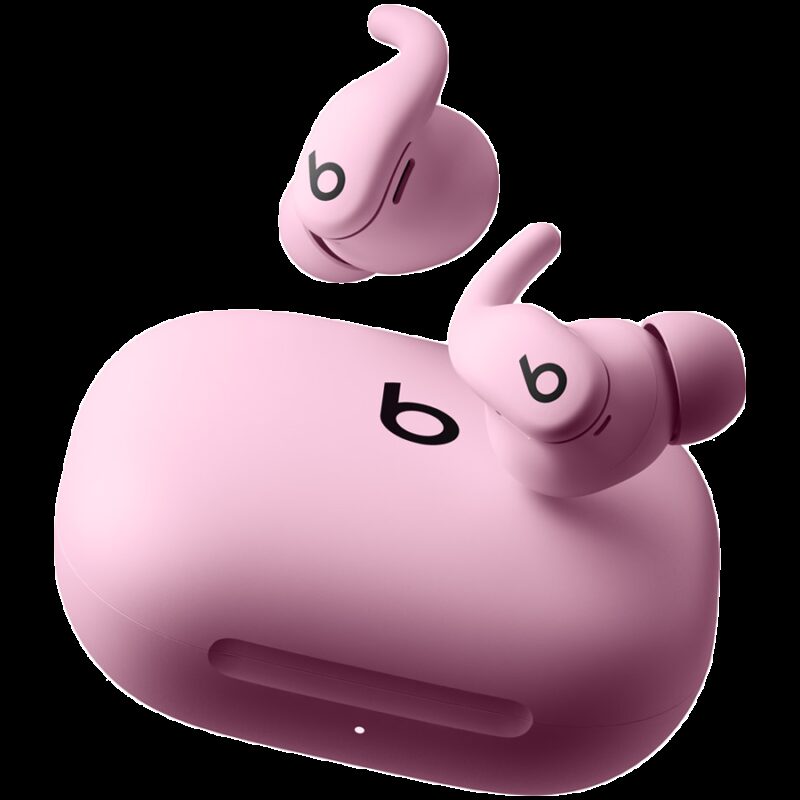 Powerbeats Fit – Wireless Noise-Cancelling Workout Earbuds with Ultimate Secure Fit – Power Pink,Model A3477 A3476 A3479