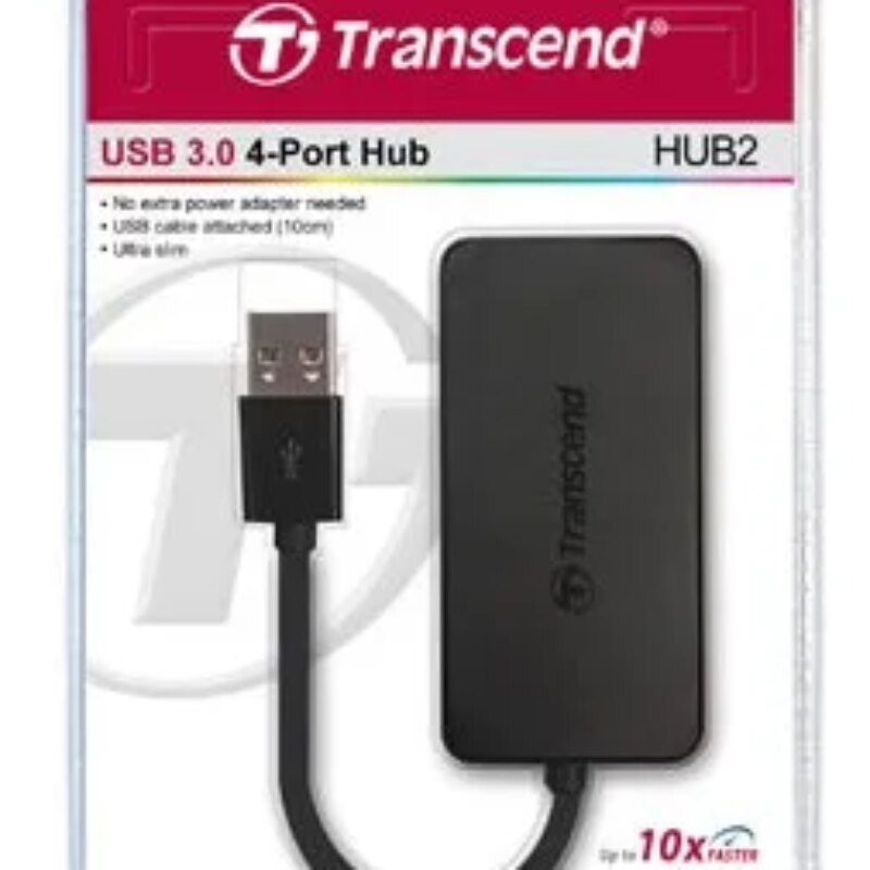TRANSCEND 4 PORT USB3.0 HUB