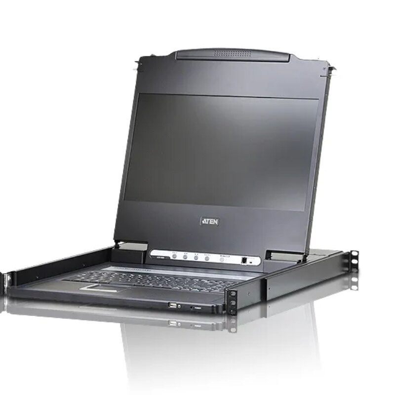 ATEN SINGLE RAIL LCD CONSOLE