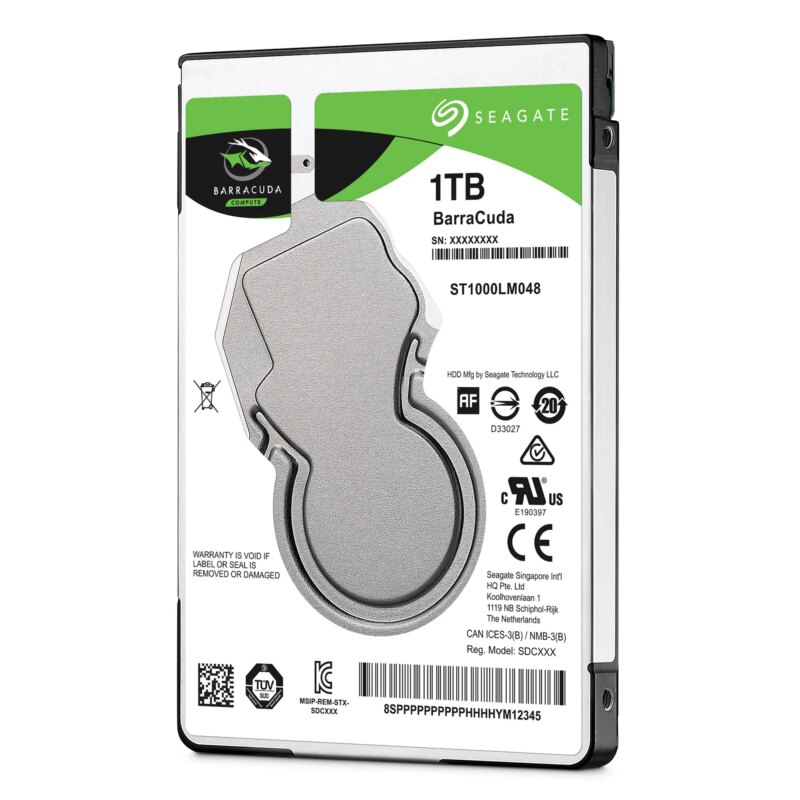 Seagate Barracuda 1TB 2.5″ SATA 7mm Internal HDD