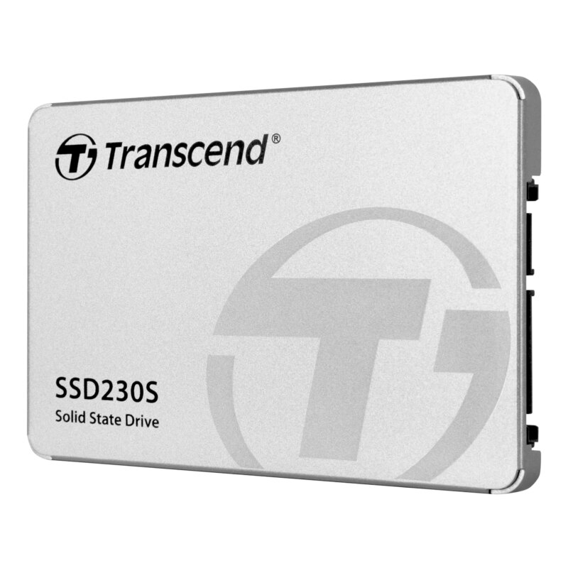 TRANSCEND 256GB SSD230 2.5′ SSD DRIVE – SATA III 3D TLC with DRAM cache – 530MB/s Read 400MB/s Write – 140TBW