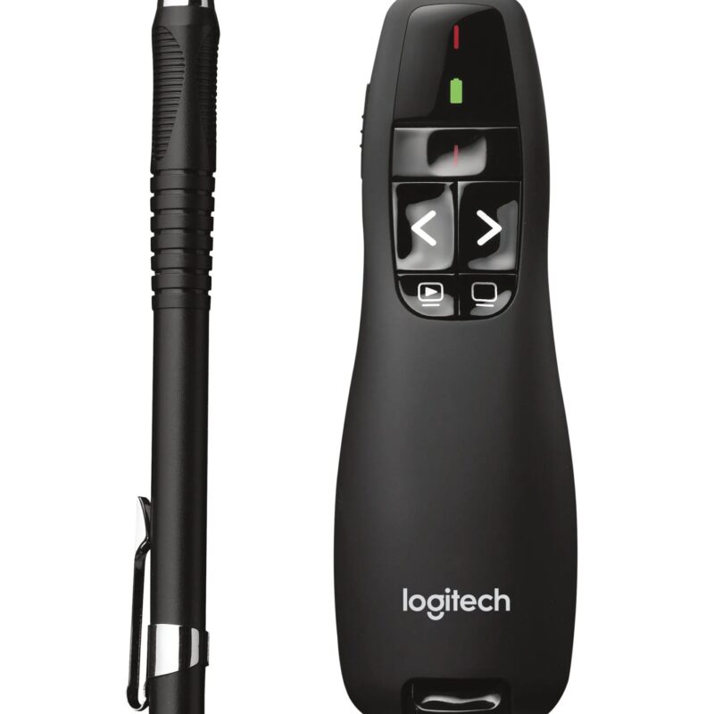 Logitech R400 Black Wireless Laser Presentation Remote