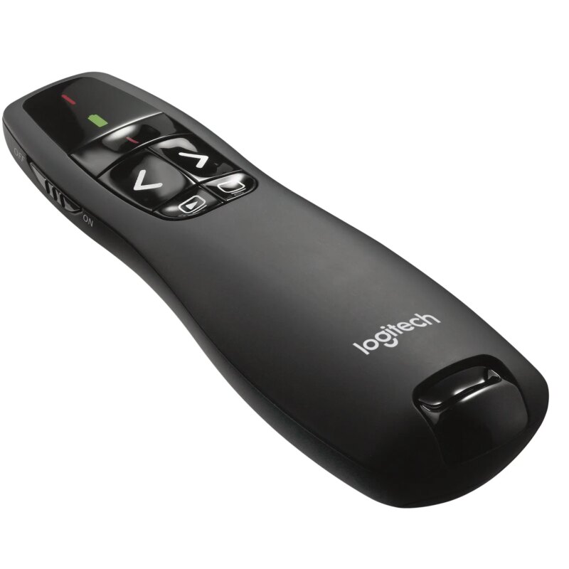 Logitech R400 Black Wireless Laser Presentation Remote