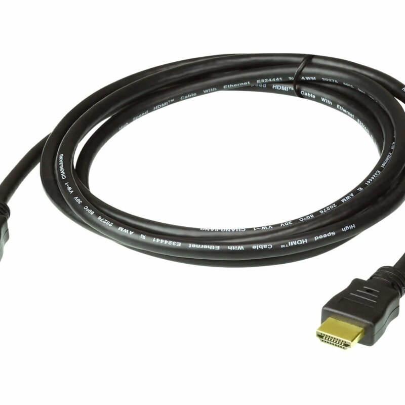 Aten 3M High Speed True 4K Cable with Ethernet