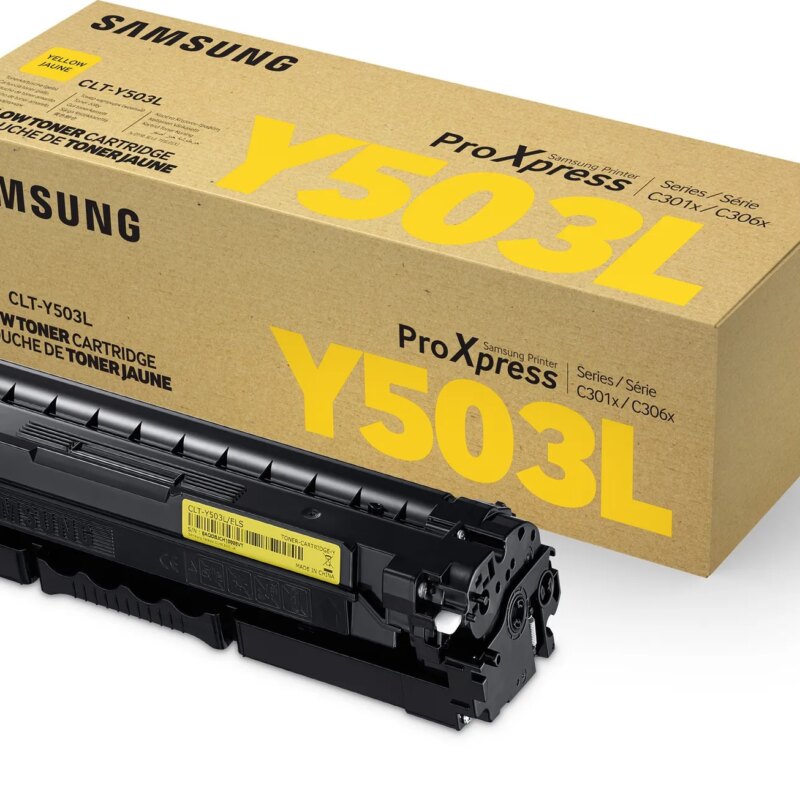 Samsung CLT-Y503L High Yield Yellow Toner