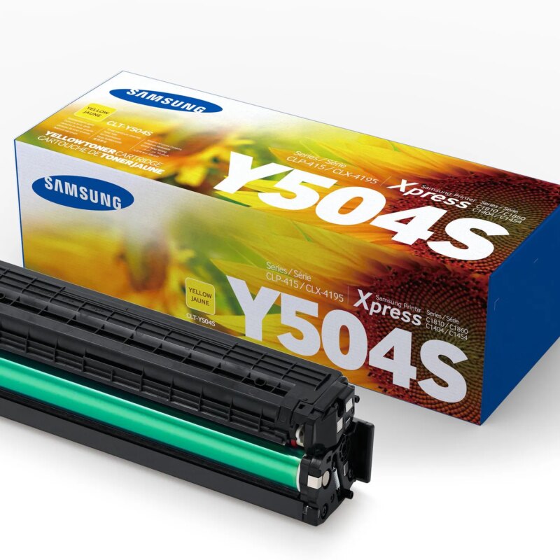 Samsung CLT-Y504S Yellowlow Toner