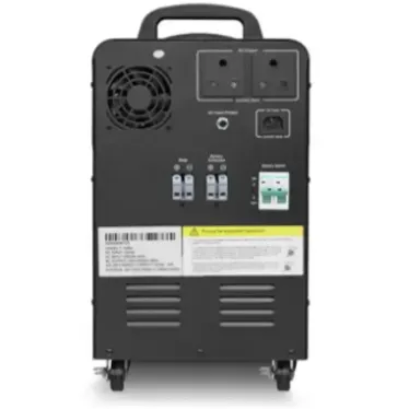 RCT LITHIUM 2KVA LINE INTERACTIVE UPS INVERTER TROLLEY WITH 2400Wh LiFePo BATTERY (Warranty Electronics 1 year Battery 3 year)