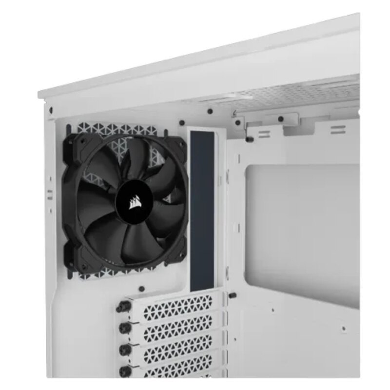 3000D AIRFLOW White Mid-Tower PC Case; 2x 3.5” |  2x 2.5” Drive Bays; Up to 360mm Radiator compatible; 2x 120mm fan incl
