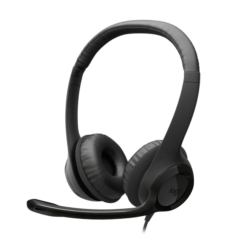 Logitech H390 USB-C Noise- Cancelling Mic Computer Headset