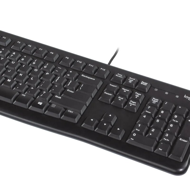 Logitech MK120 Black USB Keyboard & Mouse Combo
