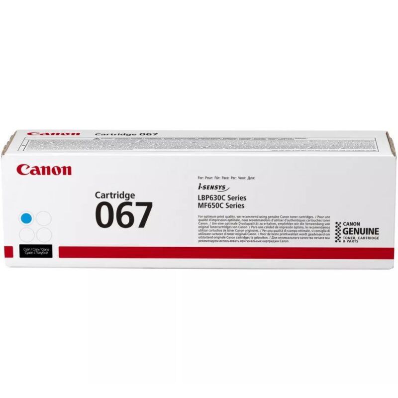 Canon 067 Toner Cartridge (Cyan)