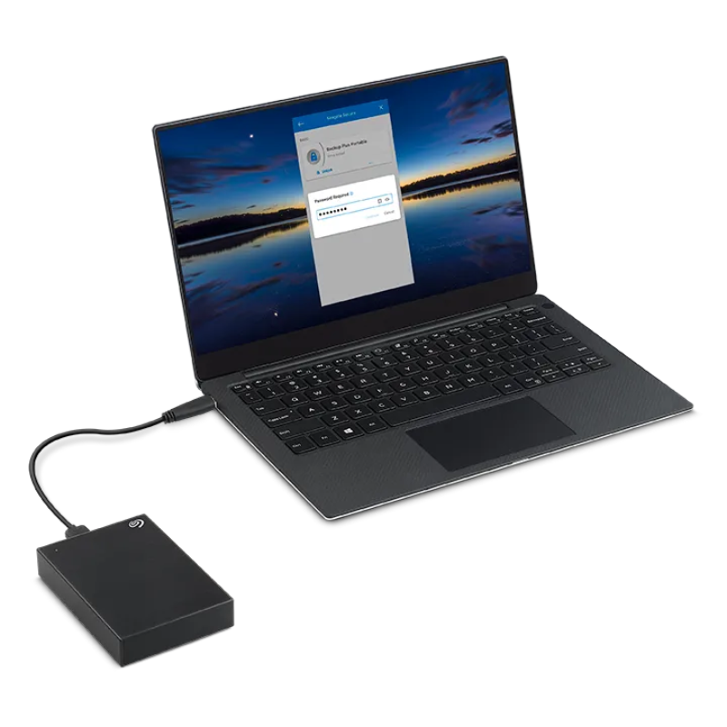 Seagate STKZ5000400 One Touch 5TB; 2.5”; USB 3.0; External HDD – Black; Includes Seagate Rescue data recovery service; 3 Year W