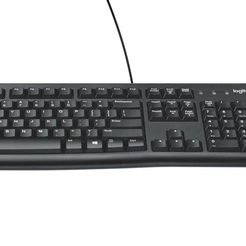 Logitech(R) K120 Corded Keyboard – USB