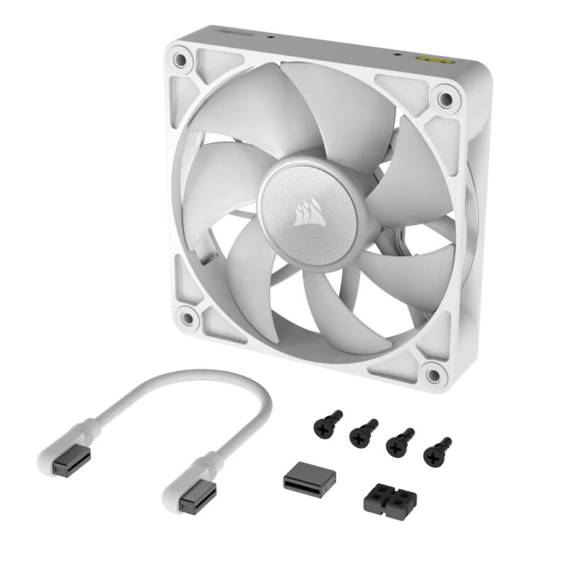 Corsair RX RGB Series; iCUE LINK RX120 RGB White; 120mm Fan; Single Pack
