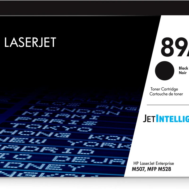 HP 89A Black LaserJet Toner Cartridge