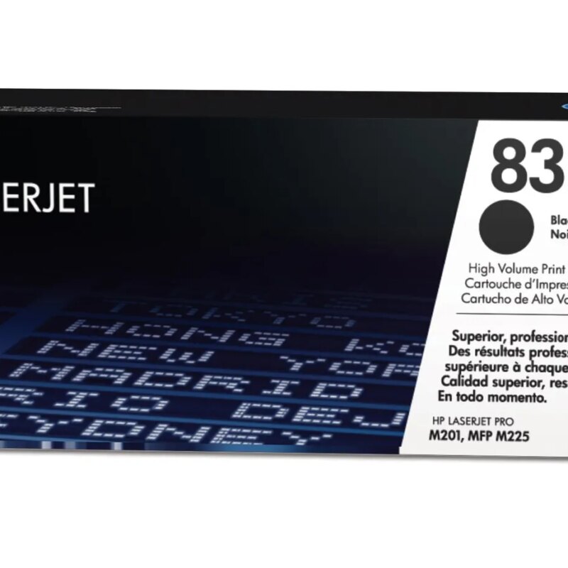 HP 83X Black Toner Cartridge