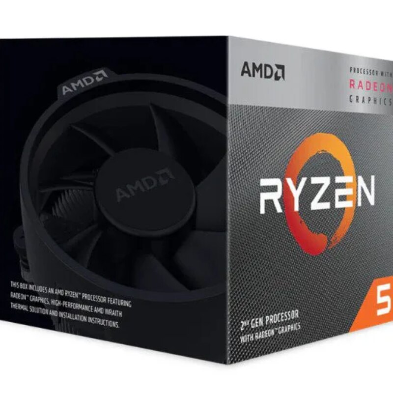 AMD RYZEN 5 3400G 4-Core 3.7GHz AM4 CPU