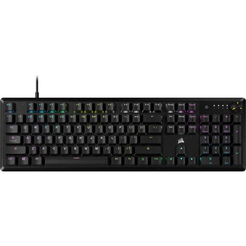 Corsair K70 CORE RGB Mechanical Gaming Keyboard – CORSAIR Red Linear Switches