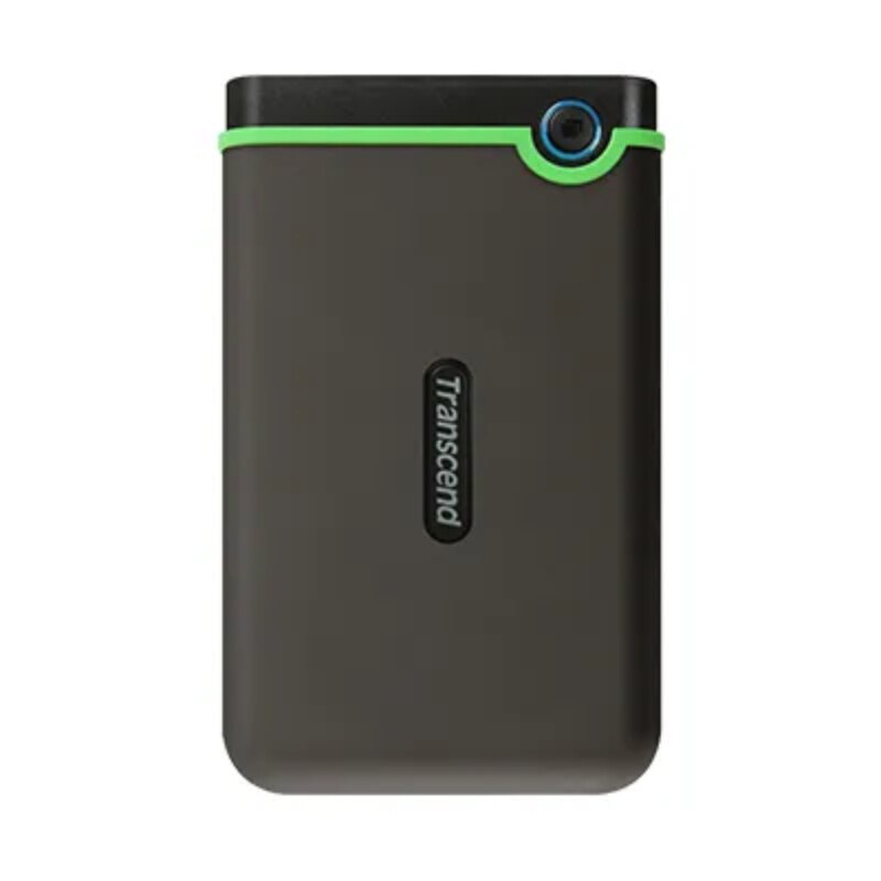 TRANSCEND 4TB STOREJET M3C 2.5” USB TYPE C RUGGED EXTERNAL HDD SLIM IRON GREY