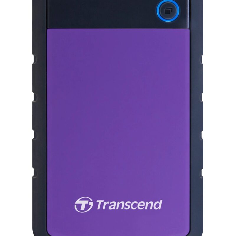 TRANSCEND 2TB USB3.1 RUGGED 2.5” HDD – PURPLE