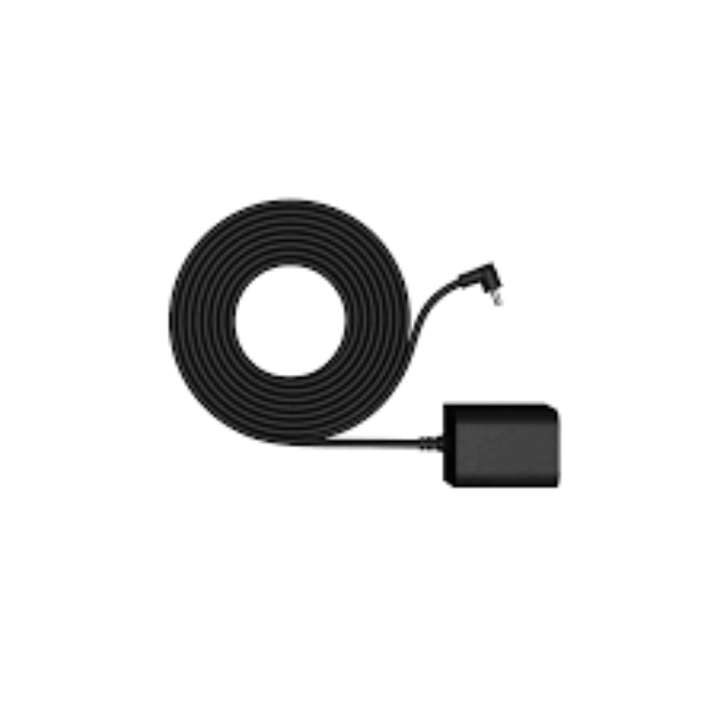Ring – Indoor/Outdoor Power Adapter Barrel Plug – Black