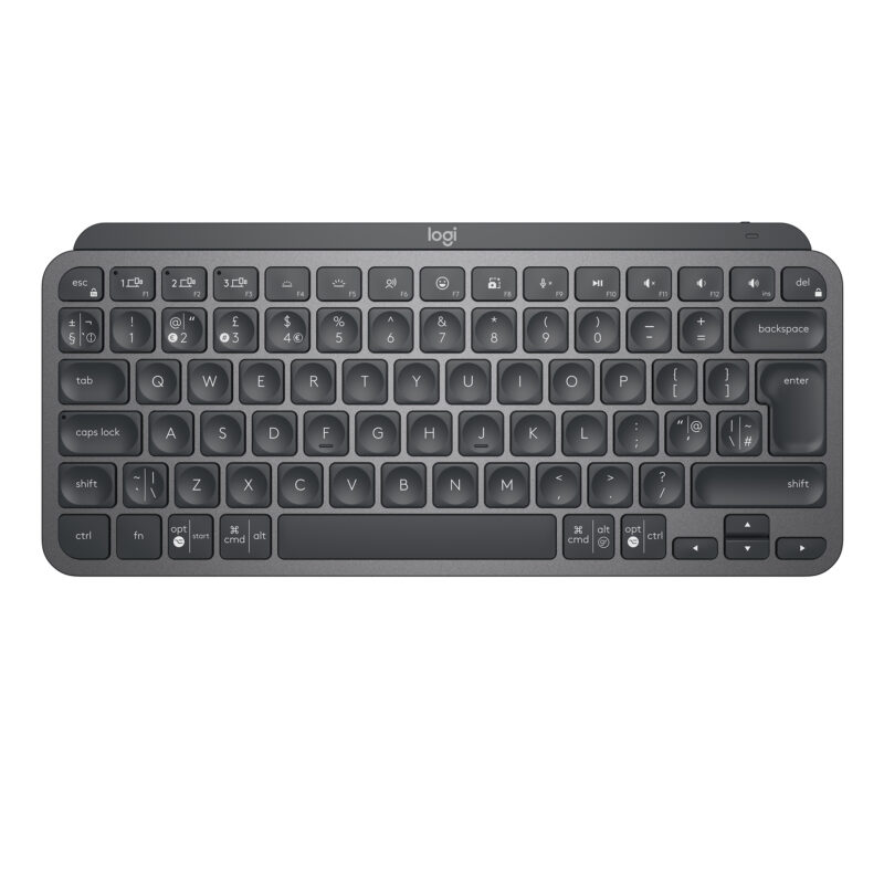 Logitech MX Keys Mini Minimalist Wireless Illuminated Keyboard – Graphite