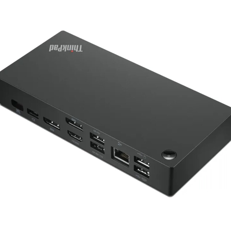 Lenovo ThinkPad Universal USB-C Dock 2Display Ports 1HDMI Port 3USB3.1 2USB2.0 1USB-C Audio Ports Windows10 3Yr CCI