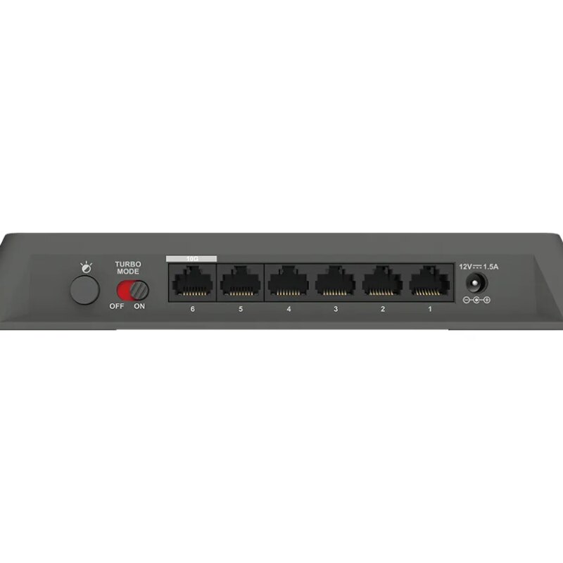D-Link 6 Port 25-Gigabit Unmanaged Desktop Switch