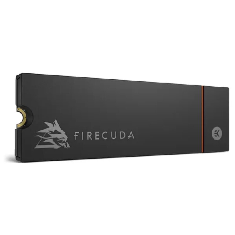 Seagate FireCuda 530 Heatsink, 2TB SSD, M.2 2280 PCIe 4.0 NVMe, Read/Write: 7,300 / 6,900 MB/s