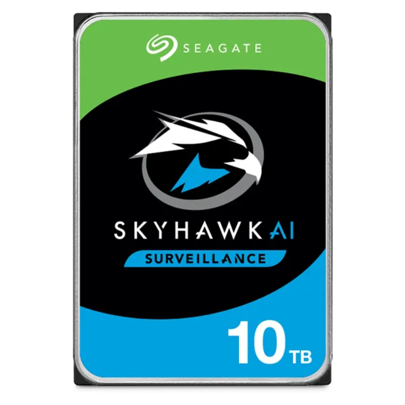 Seagate Skyhawk AI Surveillance 10TB 3.5″ SATA Internal HDD