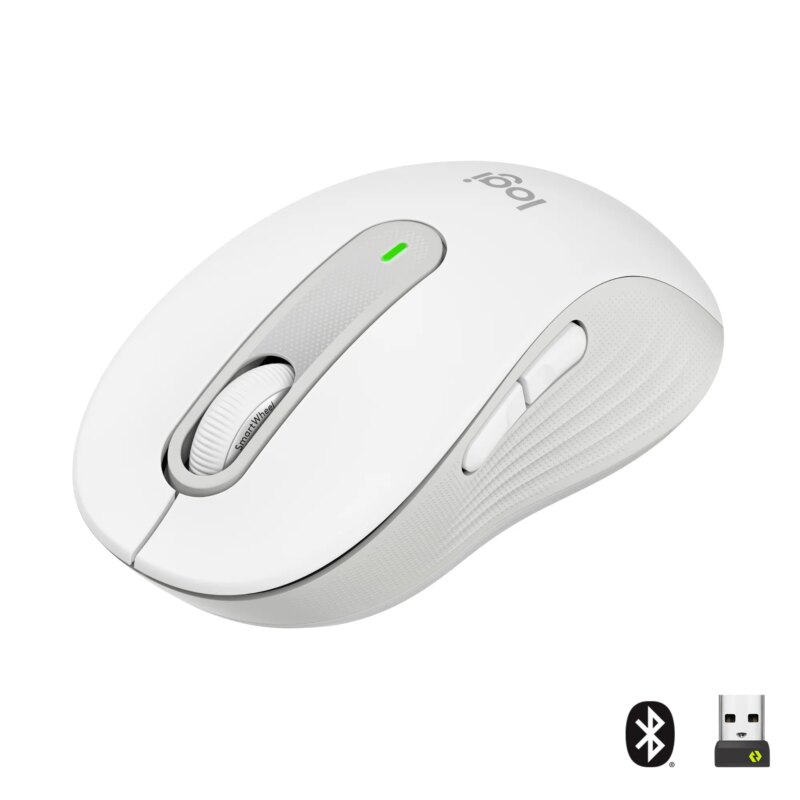 Logitech(R) Signature M650 Wireless Mouse – Off-White